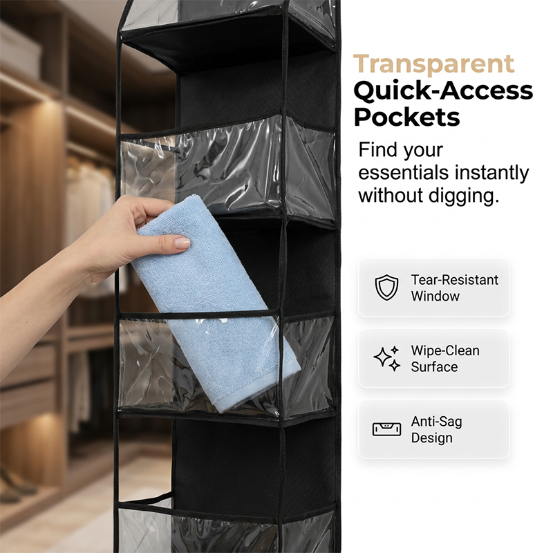 Space-Saving Over-Door Organizer
