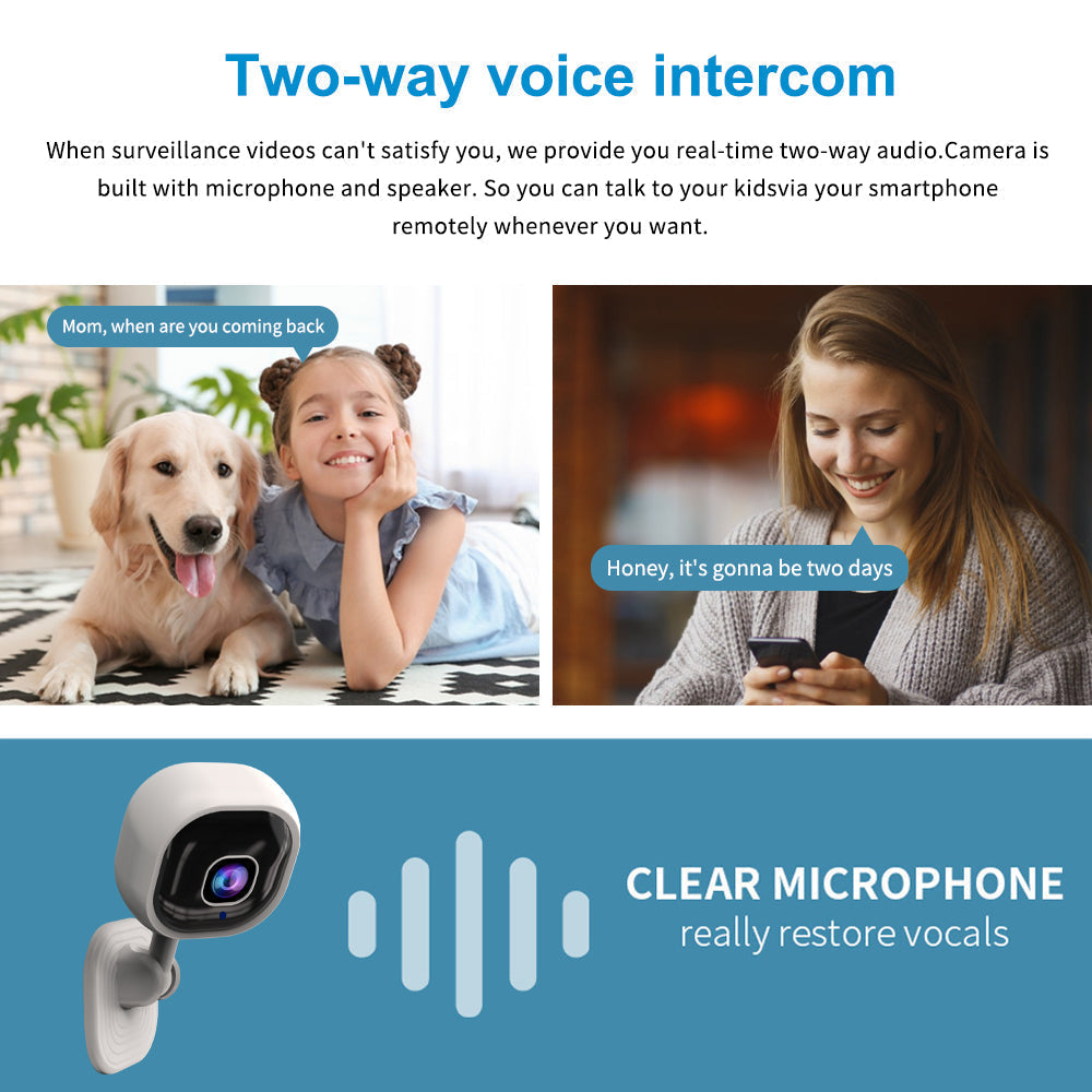 🔥50% OFF✨Wireless Smart HD Home Security Camera