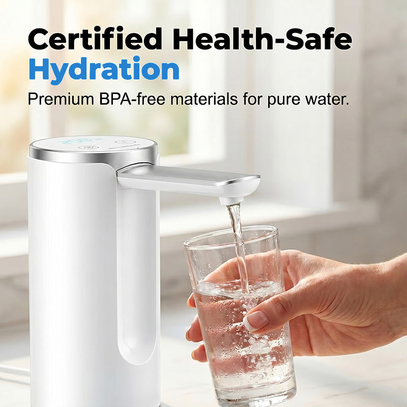 💧 300 % kätevämpi! 💧 Paina juodaksesi, paina pysäyttääksesi. Täydellinen kaato joka kerta – ei läikkymisiä, ei raskasta nostelua! 🚫.