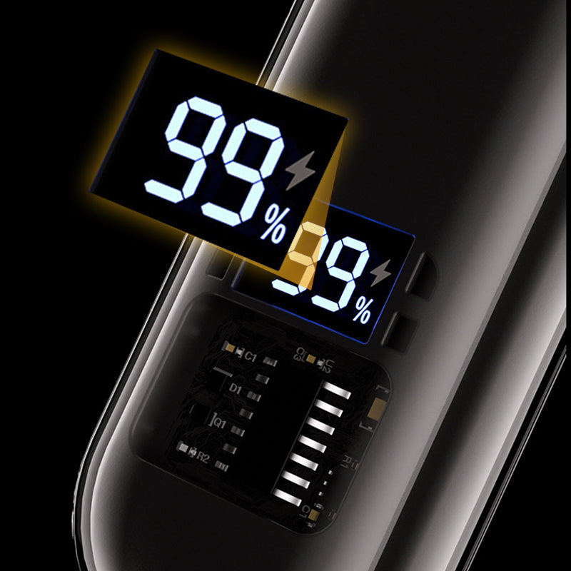 🔥 50 % ALENNUS! ✨ Älykäs nenäkarvatrimmeri – kivuton leikkaus, IPX7-luokan vedenkestävyys, pikalataus USB-C-liitännän kautta, LED-näyttö ✂️⚡