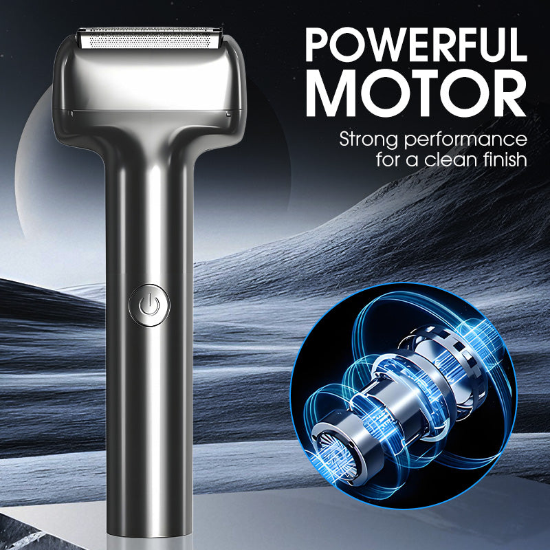👱‍♂️The best grooming tool for men！Men's Efficient Rechargeable Foil Electric Shaver