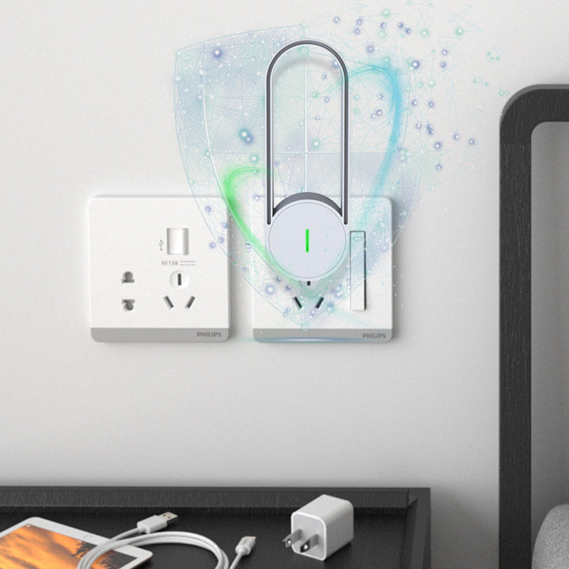 Kannettava, hiljainen USB-liitännällä varustettu negatiivisten ionien ilmanpuhdistin