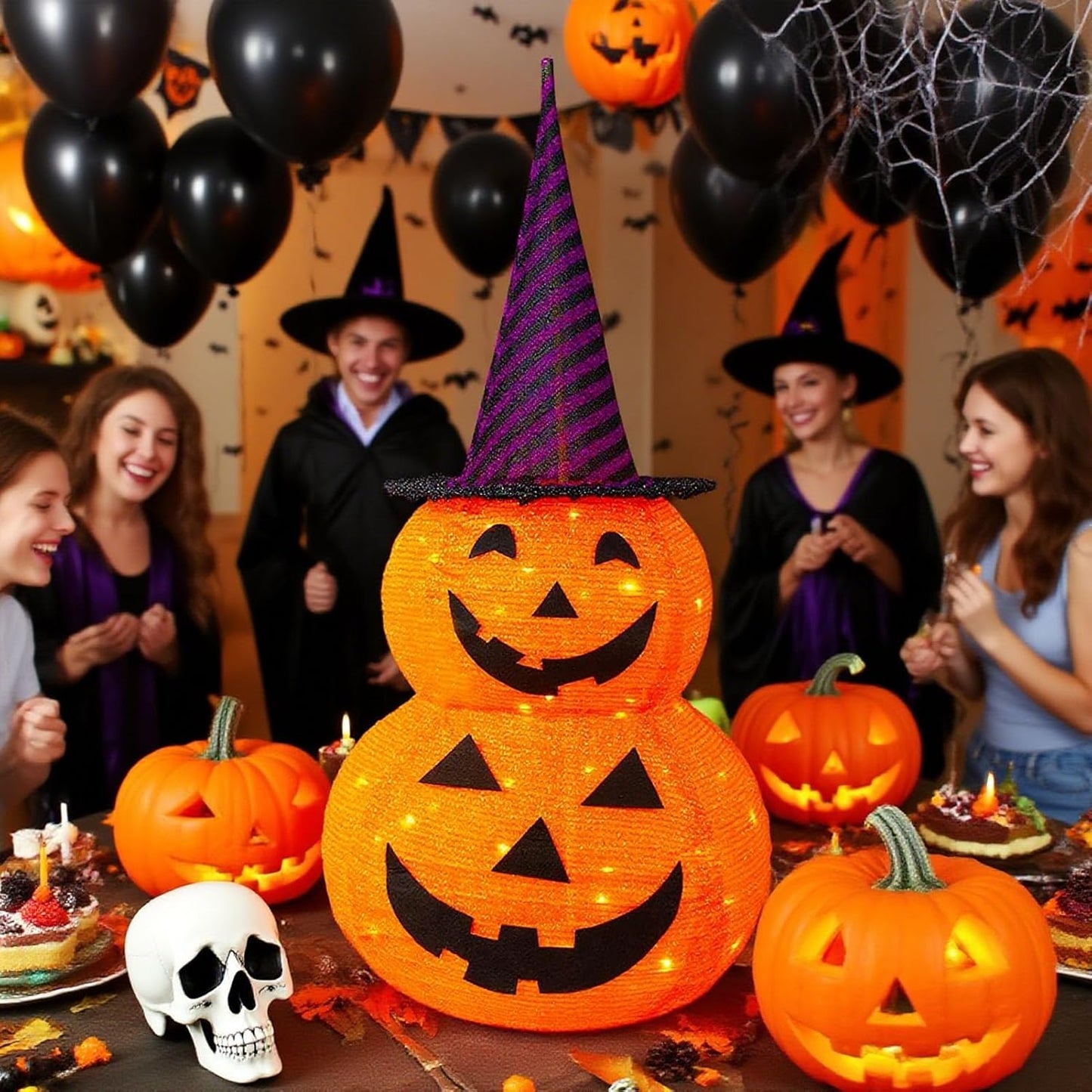 🎃 Suosittu tarjous: 66 % alennus 🎃🎃 Halloween-koristeet: taitettavat kurpitsat