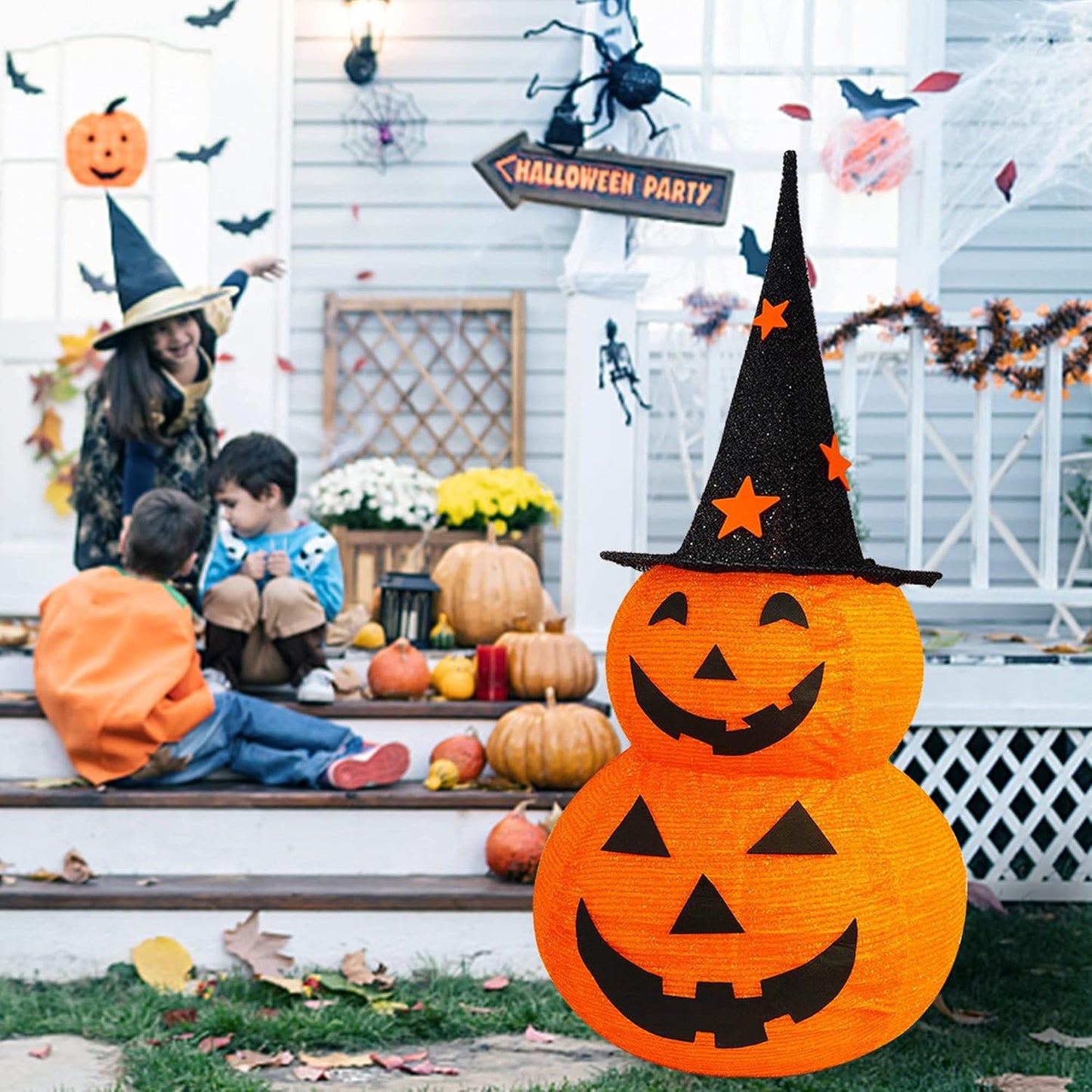 🎃 Suosittu tarjous: 66 % alennus 🎃🎃 Halloween-koristeet: taitettavat kurpitsat