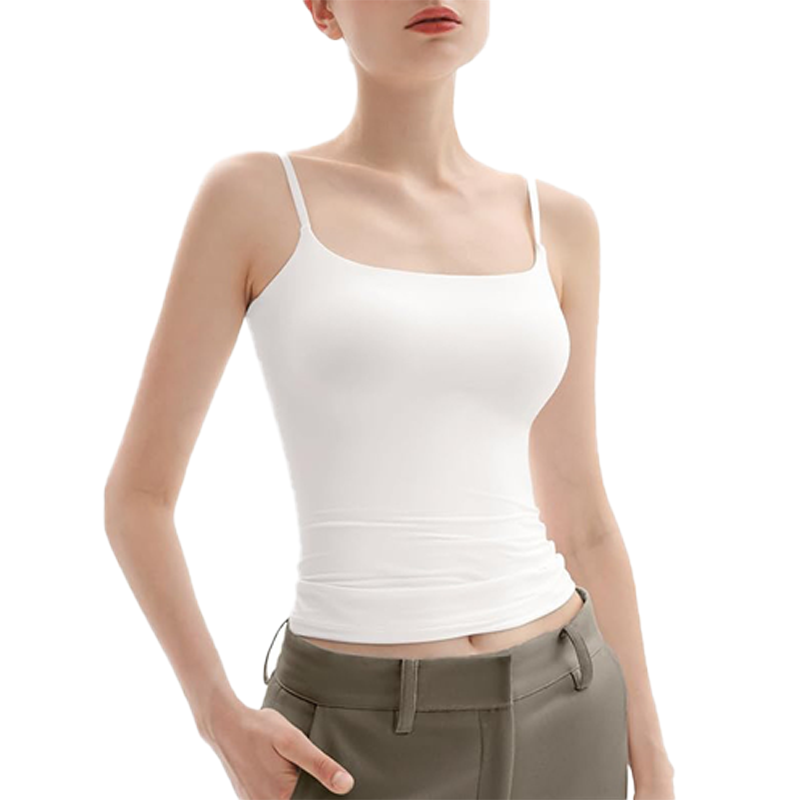 Naisten slim fit -mallinen spagettihihainen camisole