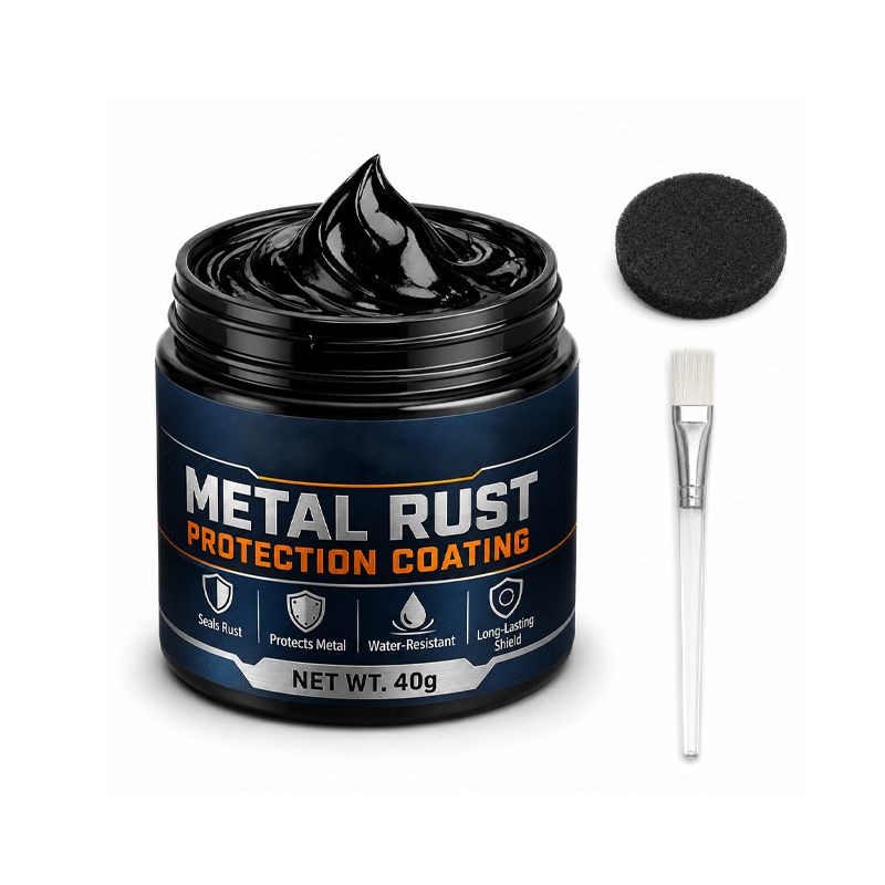 Metallin ruosteenestoaine – musta korjauspasta