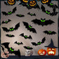 Halloween-3D-lepakkokoristeiden tarrasarja