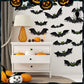 Halloween-3D-lepakkokoristeiden tarrasarja