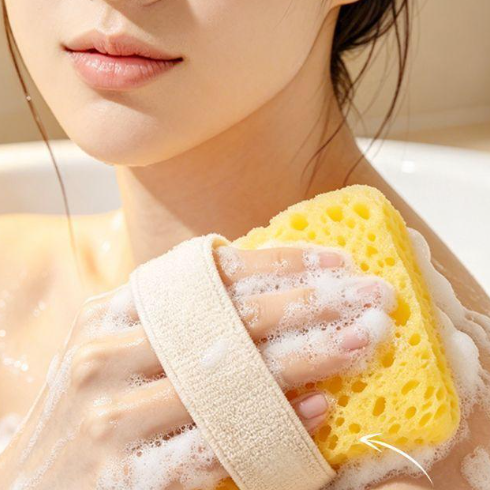🌞Kesäalennus: -50 %🔥🧼Kaksipuolinen kylpyvaahtopussi🧽