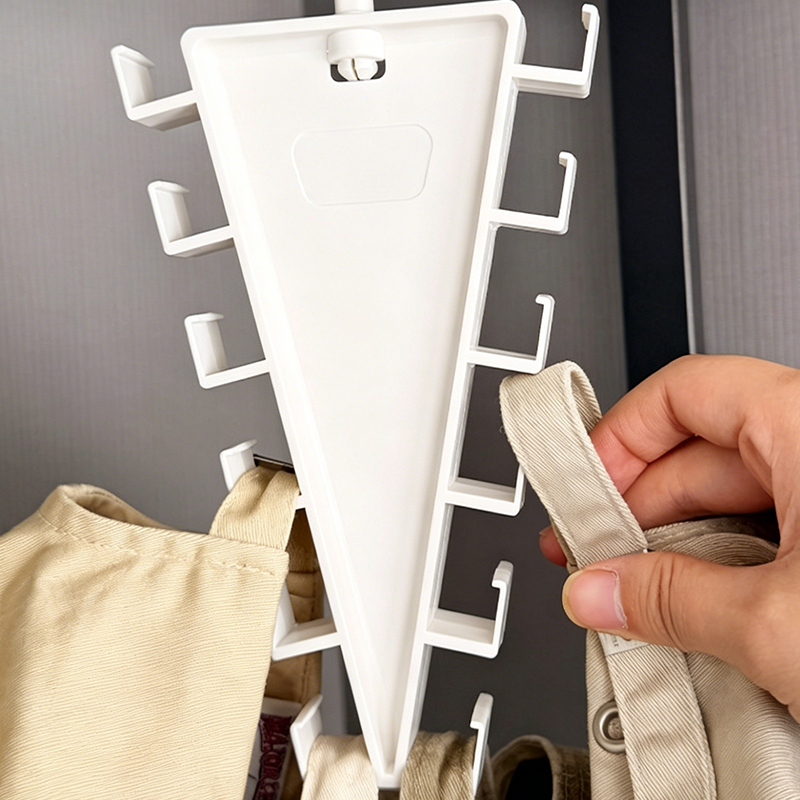 🏠 2 achetés, le 3e offert – Rangement triangulaire pour vêtements, accessoires et bien plus encore 💖