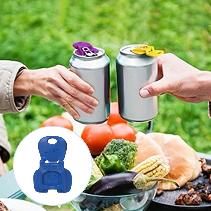 🥫 50% ALENNUS NYT! 🥤 Helppo tölkinavaaja ja juomakansi – Sileä avaus, roiskesuojattu kansi ja kompakti – Ihanteellinen keittiöön, retkeilyyn ja liikkeellä oloon 🔧