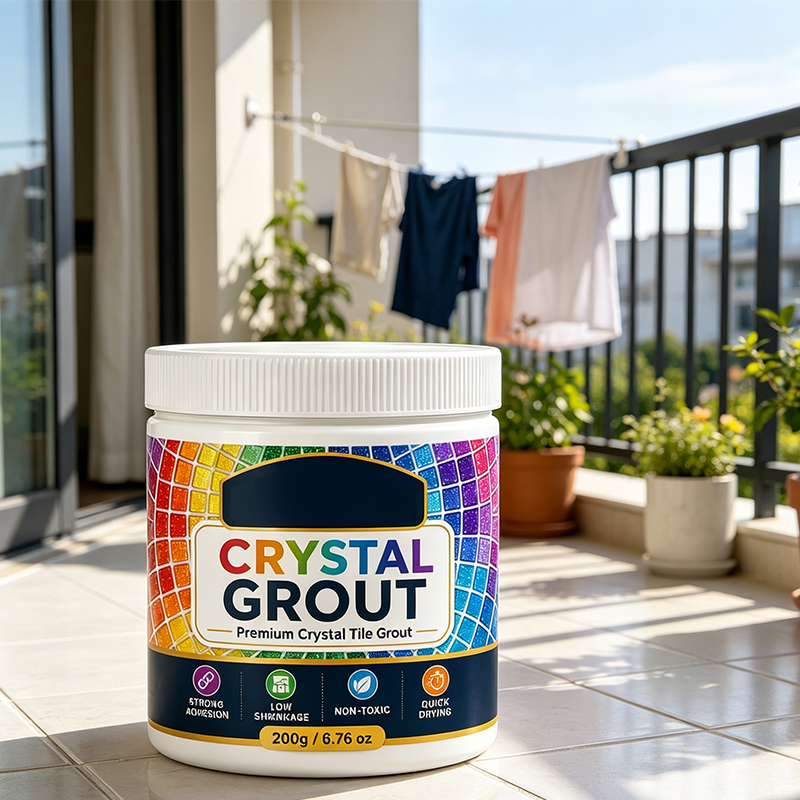 📢📢50 % DE RÉDUCTION !! ⏰Joint de carrelage en cristal imperméable haute résistance