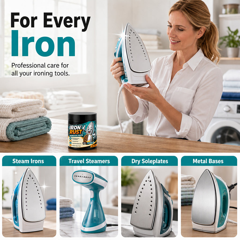 Iron Soleplate Rust Remover and Descaling Paste