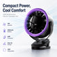 Ventilateur USB portable avec affichage numérique