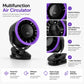Ventilateur USB portable avec affichage numérique