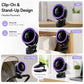 Ventilateur USB portable avec affichage numérique