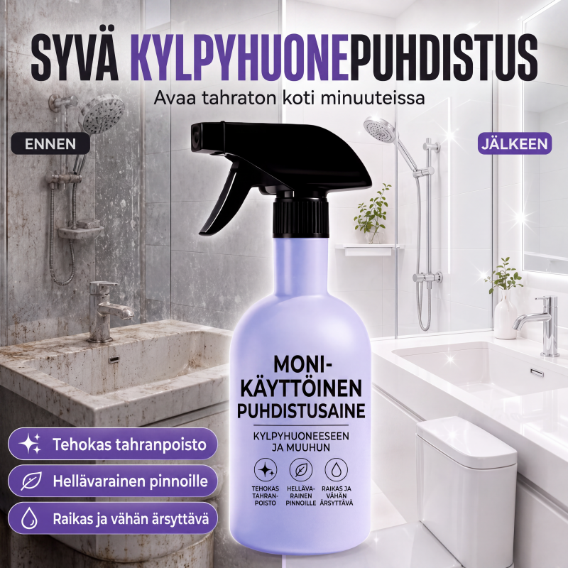 Leivontasoodaa monikäyttöinen puhdistussuihke