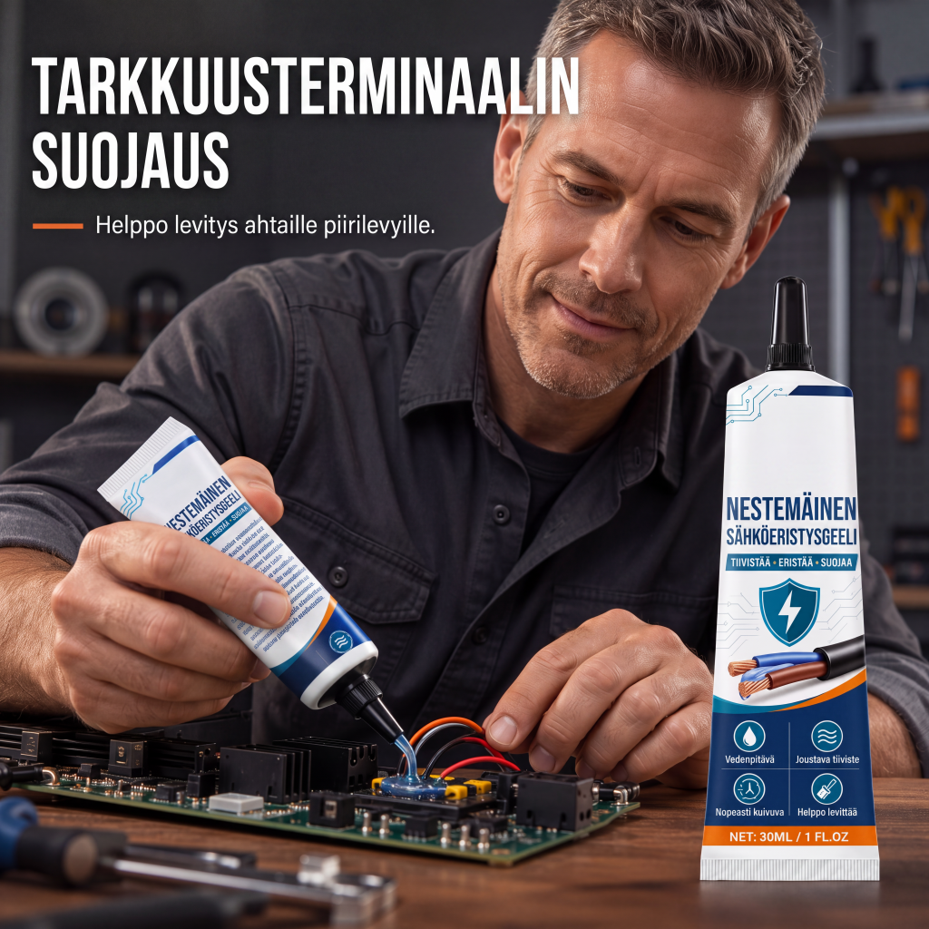 Nestemäinen sähköeristysgeeli