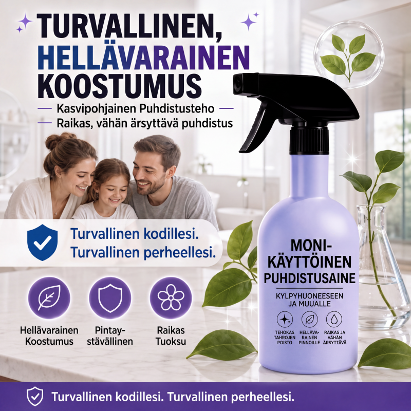 Leivontasoodaa monikäyttöinen puhdistussuihke
