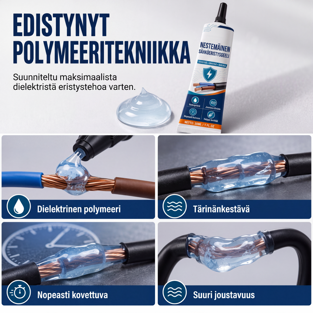 Nestemäinen sähköeristysgeeli