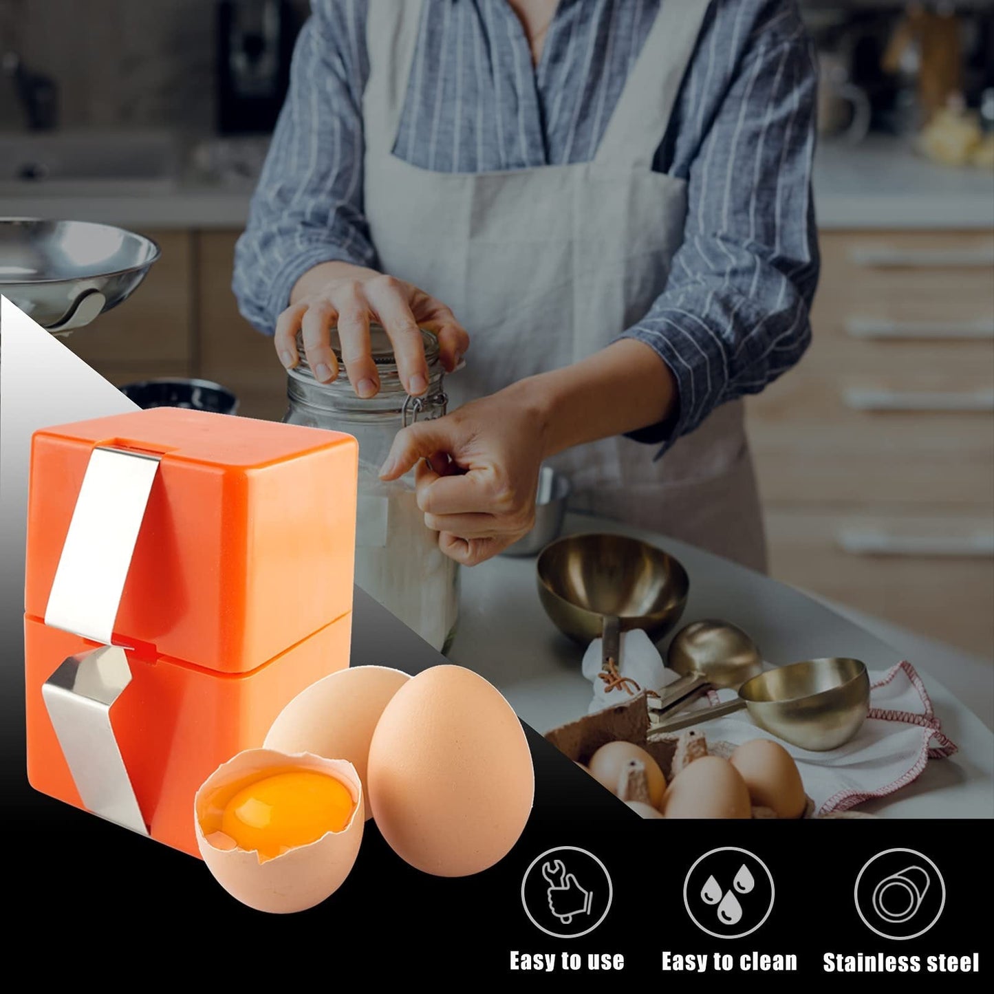 🥚 🔥 Vain tänään: -50 % ALENNUS | Munankatkaisin – siisti avaus sekunneissa