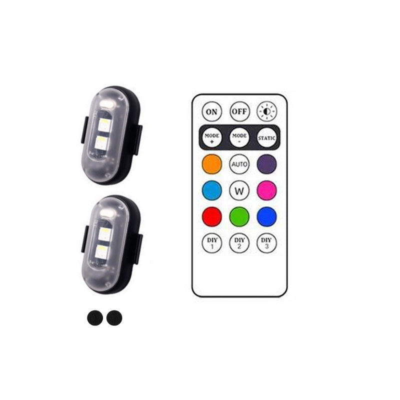 8 Värin Langattomat LED-valot Kauko-ohjaimella