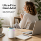 Pieni USB-kostutin väriLED-valolla kotiin ja autoon