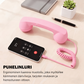 🎄Joulumyynti📞Retro-puhelimen kuuloke iPhonelle ja Androidille, Type-C-liitännällä varustettu vanhanaikainen puhelimen kuuloke HD-mikrofonilla ja kaiuttimella