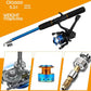 Telescoping Fishing Rod and Reel Set