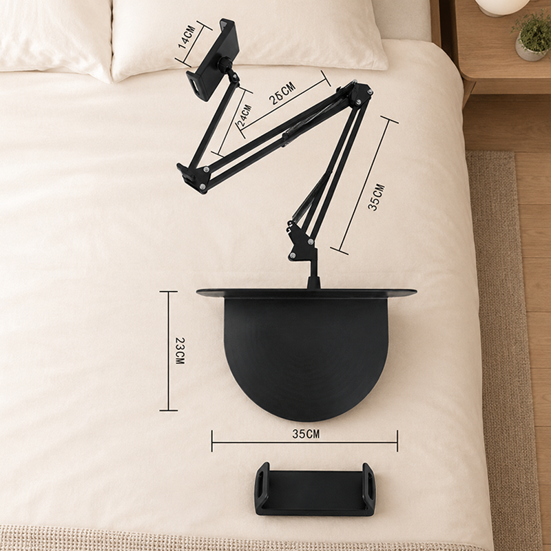 🛏️ Katso tabletista sängyssä, hands-free – magneettinen tablettiteline piilotetulla patjajalustalla. Ei tärisemistä, ei poraamista!