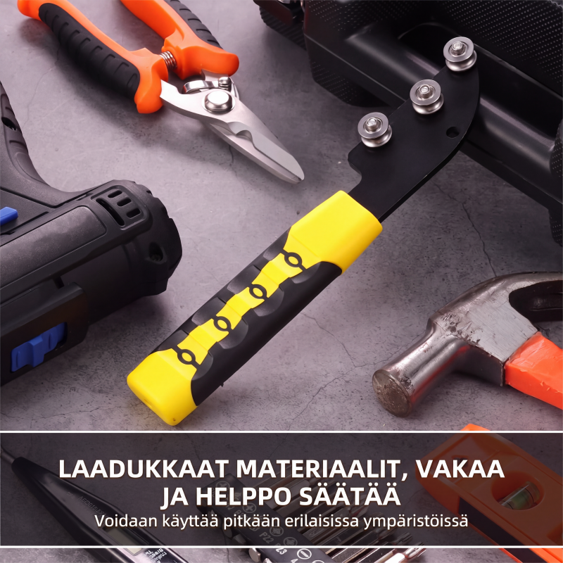 Kädessä pidettävä sileästi rullaava ja kestävä langansuoristin