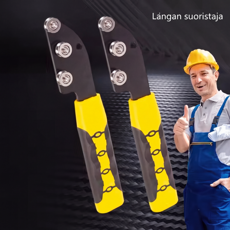 Kädessä pidettävä sileästi rullaava ja kestävä langansuoristin