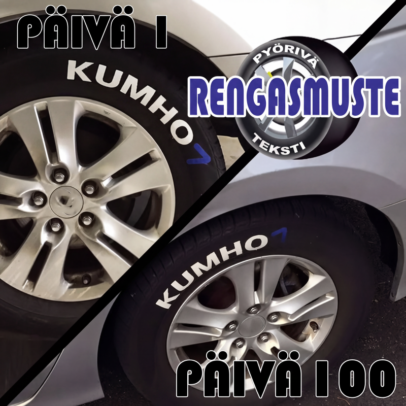 🔥 50 % ALENNUS 🚗 Renkaiden merkintäkynä – kirkkaat ja kestävät värit