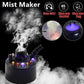 ⚡🎃🔥Ultraäänisumukone, jossa on 12 LED-valoa