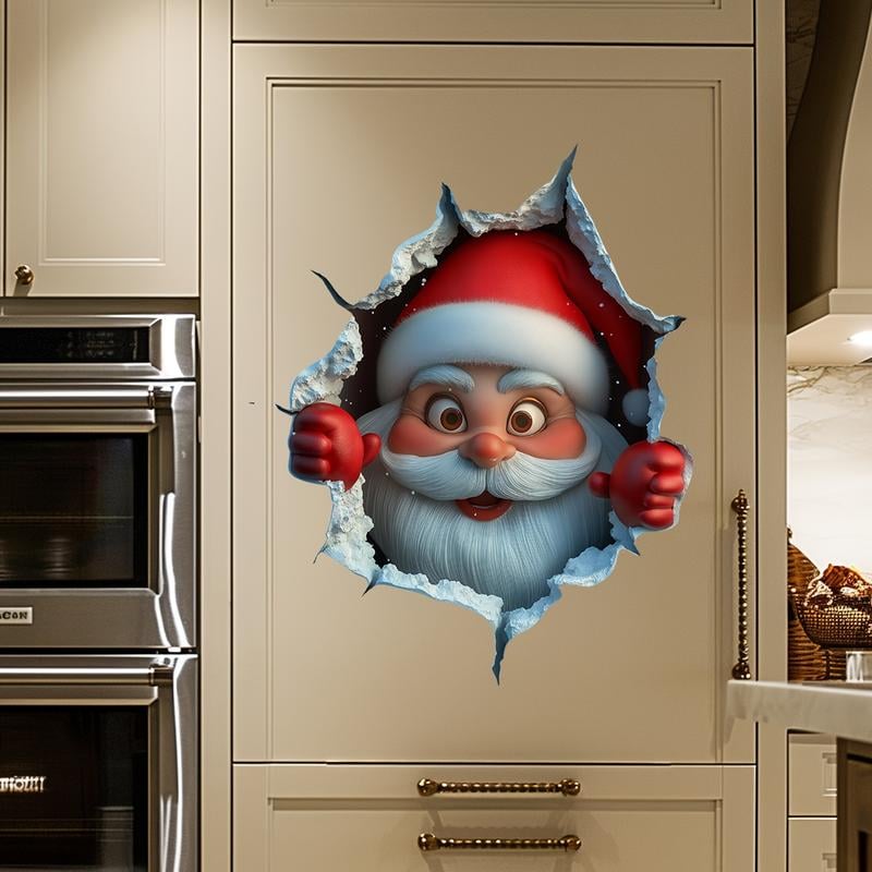 🎄Joulumyynti 50 % alennus🎅Luovat jouluseinä tarra