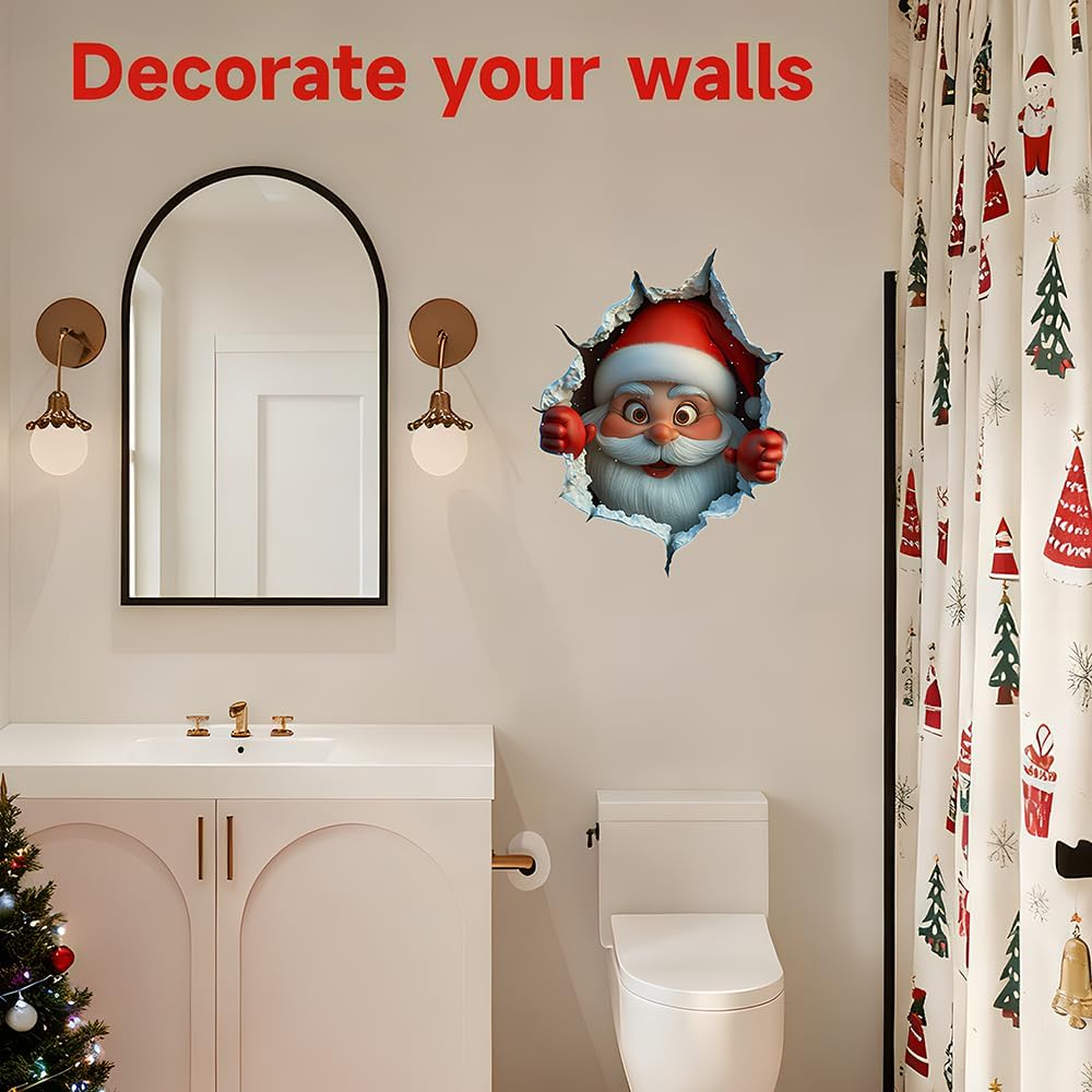 🎄Joulumyynti 50 % alennus🎅Luovat jouluseinä tarra