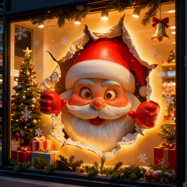 🎄Joulumyynti 50 % alennus🎅Luovat jouluseinä tarra