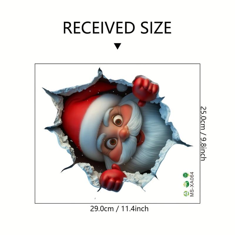 🎄Joulumyynti 50 % alennus🎅Luovat jouluseinä tarra