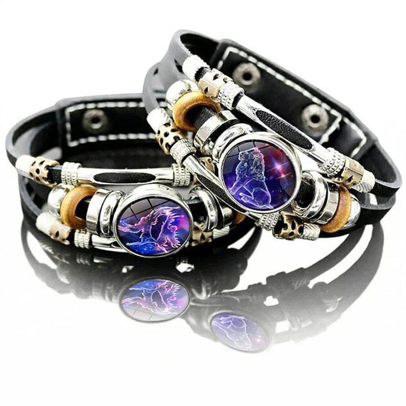 Night‑Glow Zodiac Bracelet