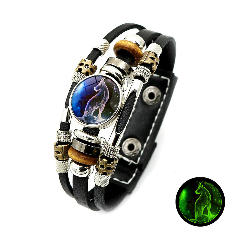 Night‑Glow Zodiac Bracelet