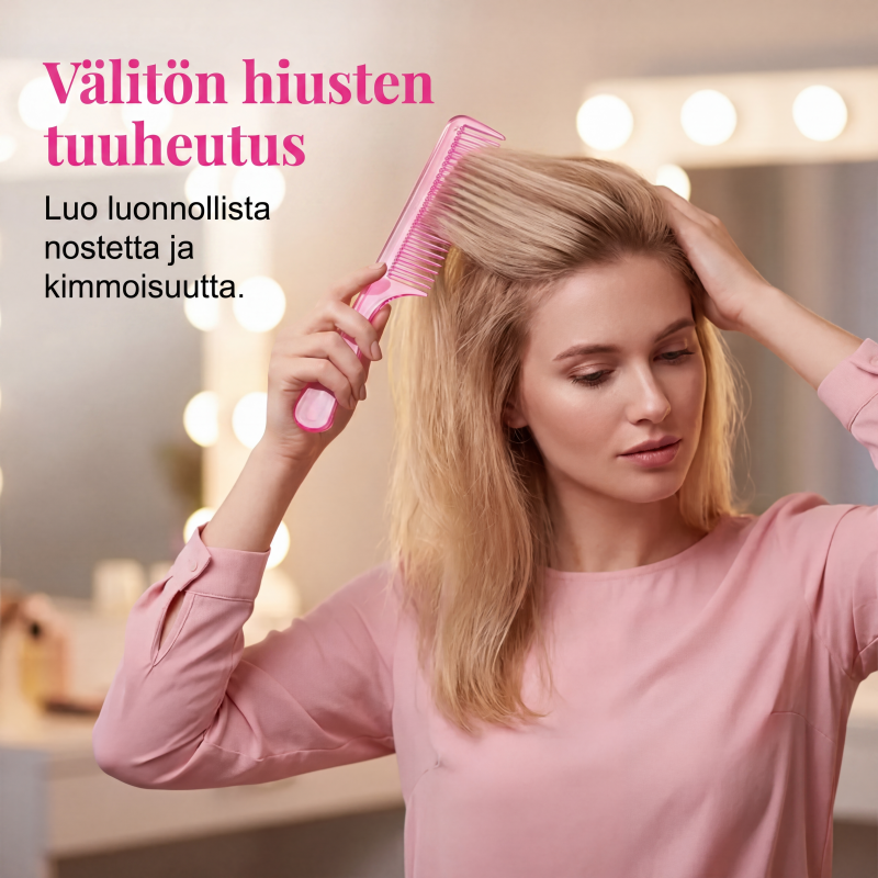 Kannettava päänahkahierontaharja