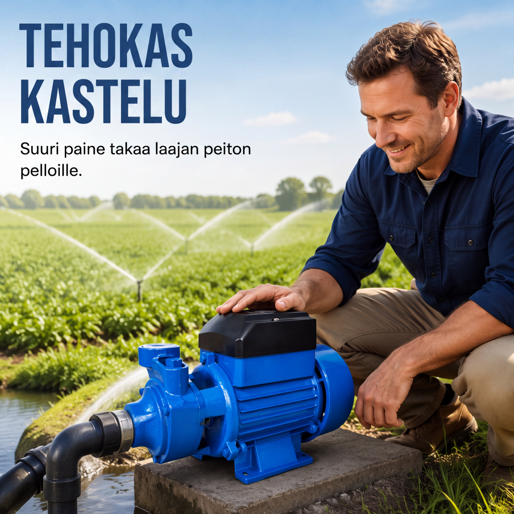 Itseimeävä vedenpaineen korotuspumppu