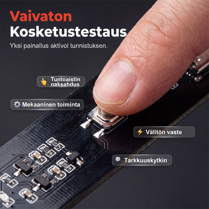 USB-C induktanssinilmaisin kynä emolevyn korjaukseen