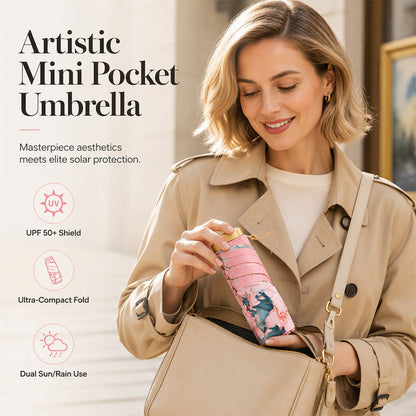 Mini-UPF 50+ -aurinkovarjo – suojaa auringolta tyylikkäästi!