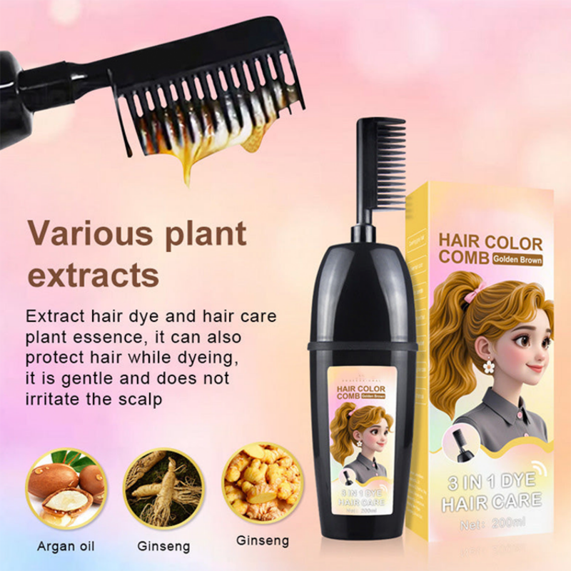 3-in-1 Hair Dye Comb