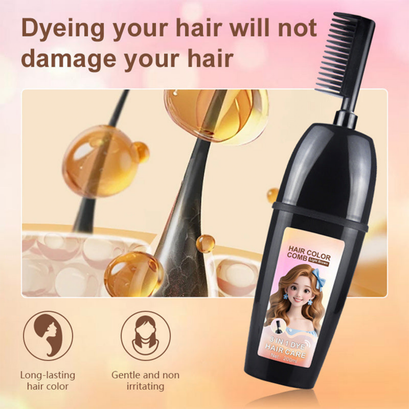 3-in-1 Hair Dye Comb