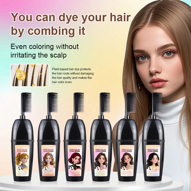 3-in-1 Hair Dye Comb