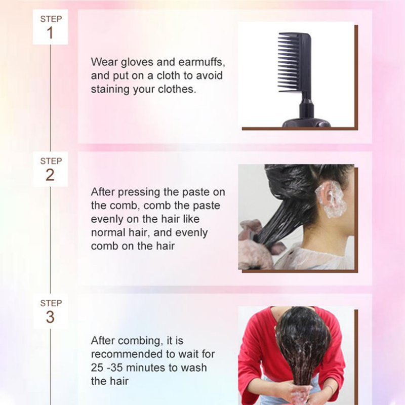 3-in-1 Hair Dye Comb