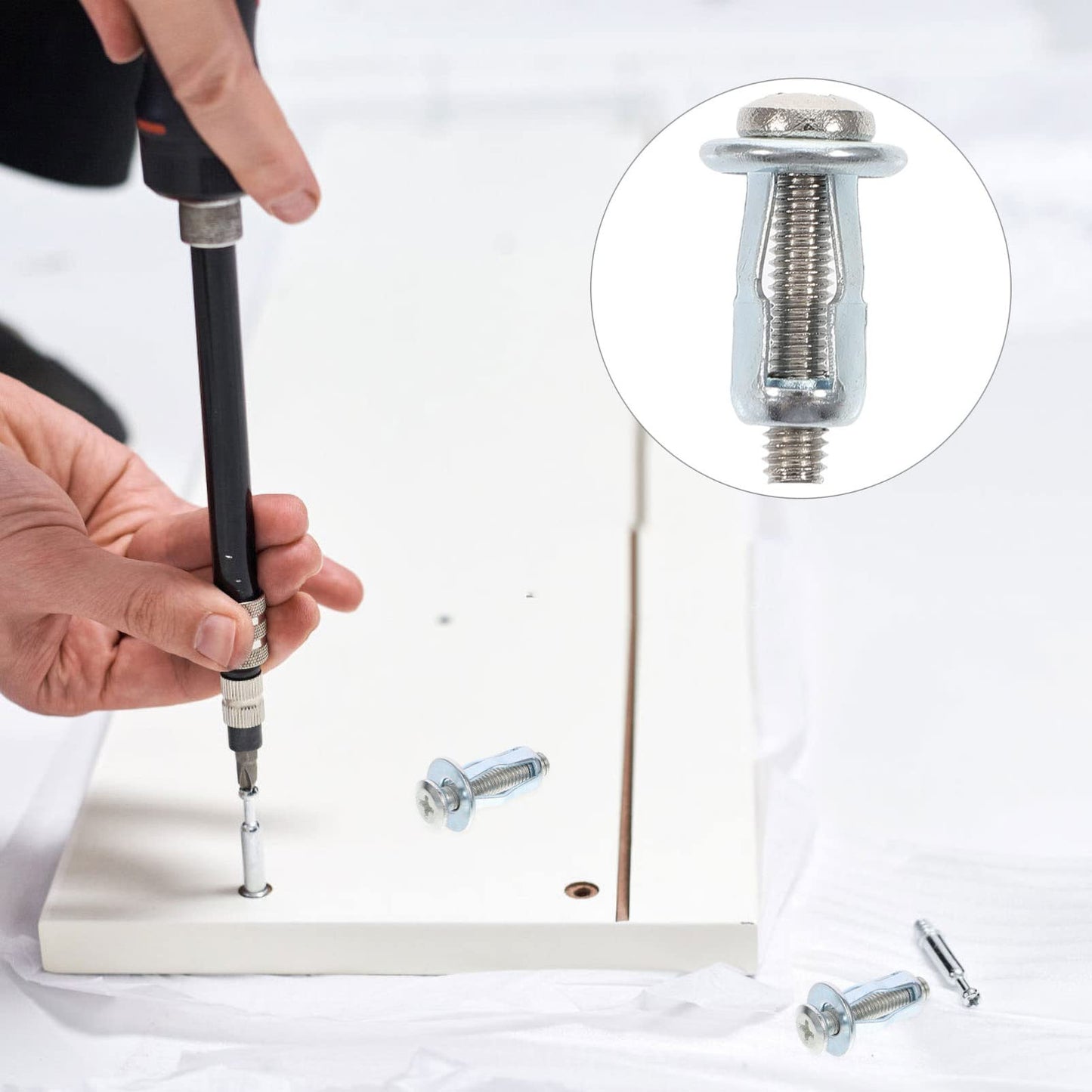 ❄️ PIKATARJOUS: 50% ALENNUS! 🔩 Metalliset seinäkiinnitystulpat kipsilevyille – Hiiliterästä – Vankka laajennus hyllyille ja seinäkiinnityksille 🛠️