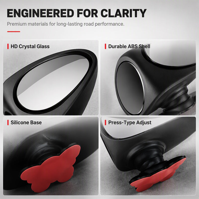 Dual-Sided Car Blind Spot Mirror